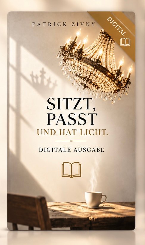 SITZT, PASST UND HAT LICHT. Digital Edition